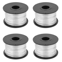 4pcs 110m 0 8mm steel rebar tie wire for automatic rebar tying machine hardware accessories garden tool parts