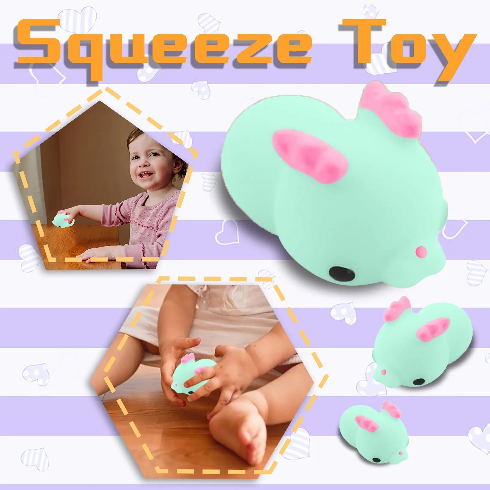 

Decompression Small Animal Toy Kawaii Relieve Stress Squeeze Toys Squishy Anti-stress Kids Gift Sensory Figet Adult Juguete