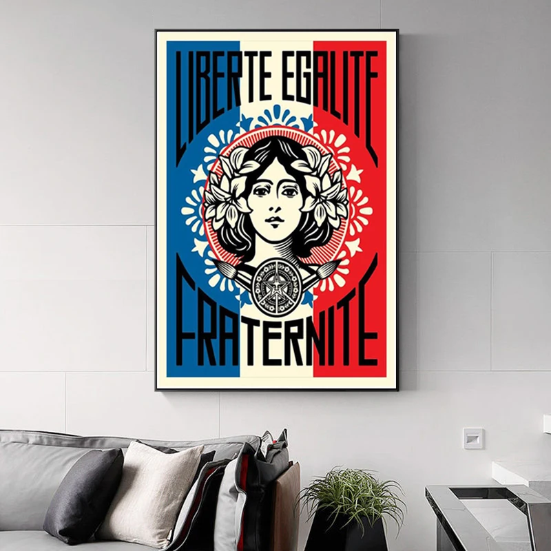 

Vintage Make Art Not War Pop Bar Posters and Prints Canvas Painting Cuadros Wall Pictures for Living Room Decor No Frame