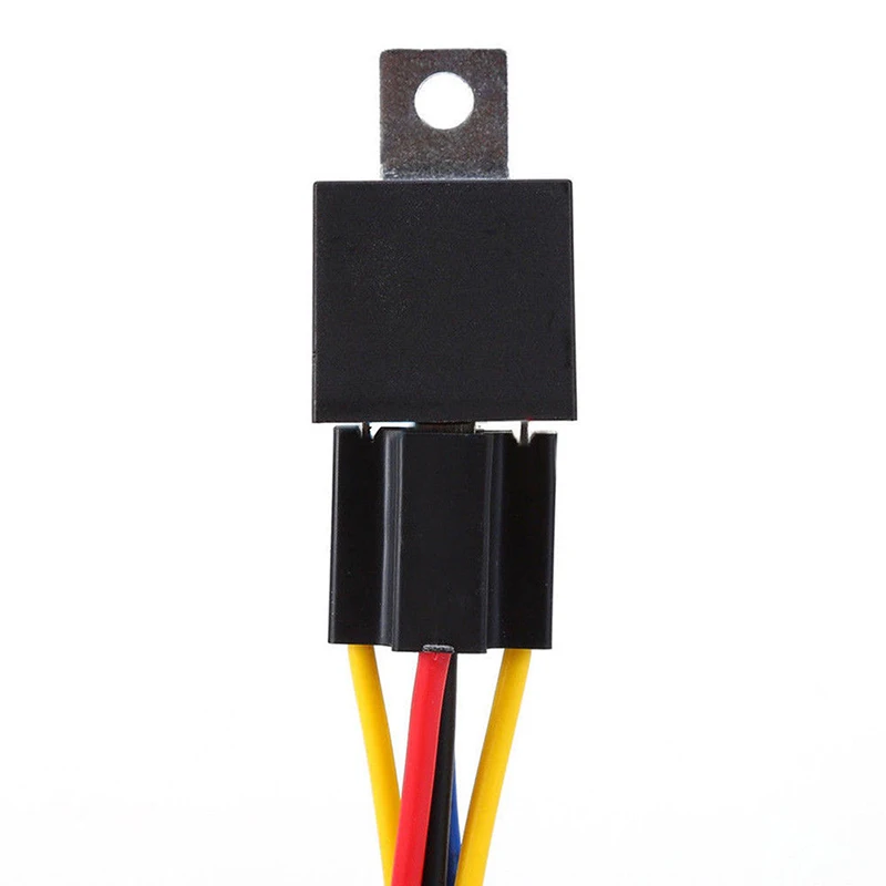 Новый DC 12V/24V 5 Pin 30/40A автомобильный жгут Автомобильный авто релейный разъем