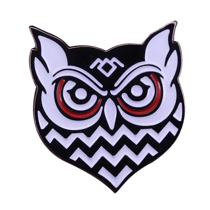 Брошь в виде совы из фильма Давид Линч | Украшения и аксессуары