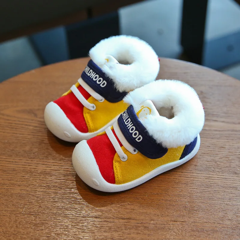 Новинка зимняя детская прогулочная обувь DOGEEK для мальчиков и девочек мягкая