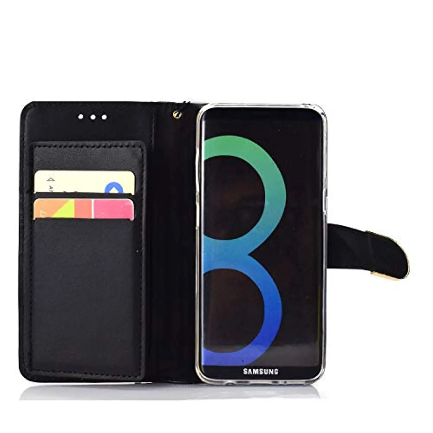 Кожаный чехол для samsung Galaxy S10 Plus S10E S9 A6 A7 A8 J4 J6 2018 Чехол Бумажник телефона