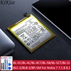 Аккумулятор BL 5C4C4CT5B5CT5J BLC-2 BLB-2 BP-5M HE322 HE340 HE346 HE347 HE328 HE333 HE362 HE354 HE330 для Nokia 7 7,1 8 8,1 9