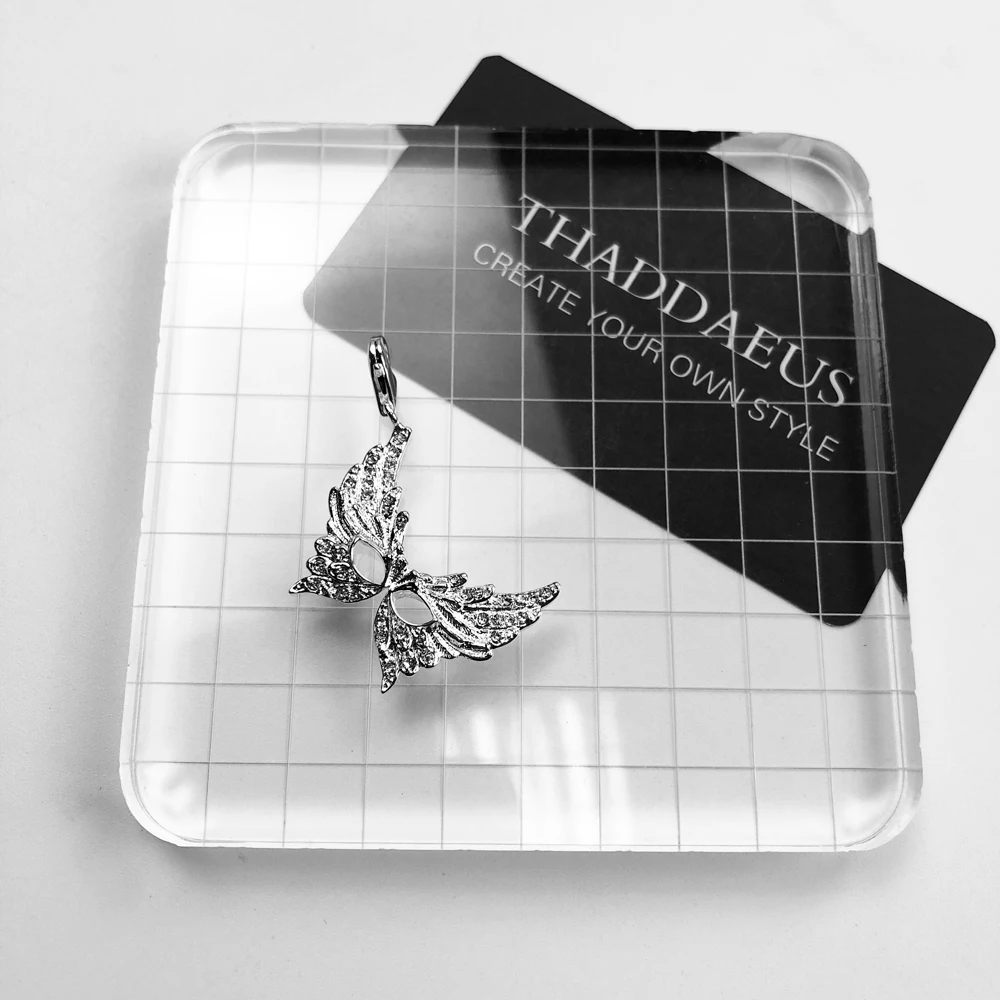 Женская маска на Хэллоуин с подвеской модные ювелирные украшения из серебра 2019