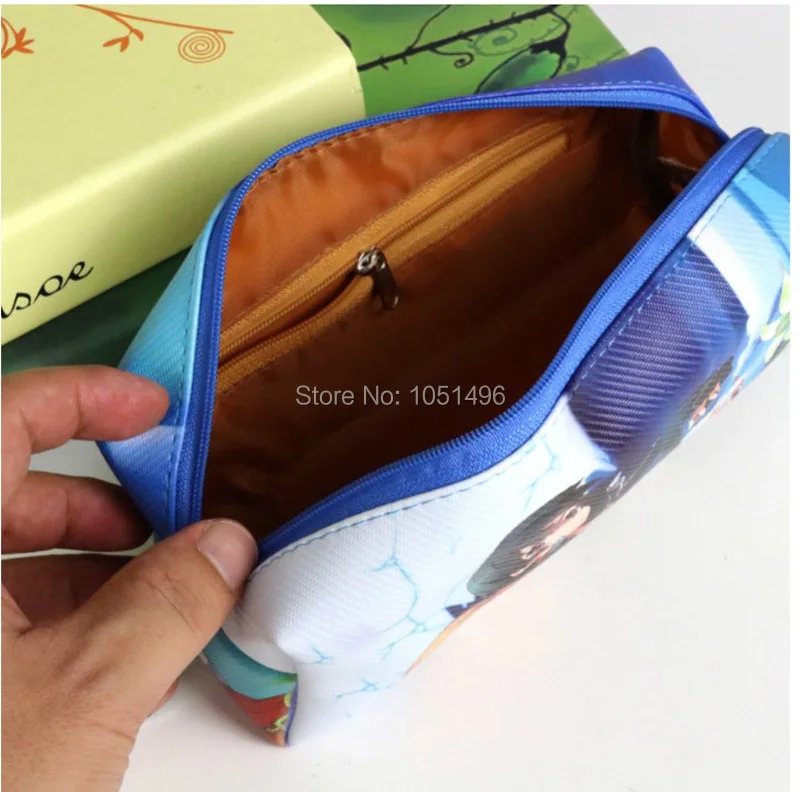 Аниме Атака Титанов длинная косметичка из искусственной кожи сумка для