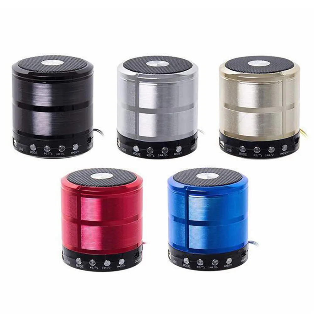 WS887 Bluetooth USB Micro SD карта Mini Speake Автомобильная офисная ванная мини MP3 музыкальный