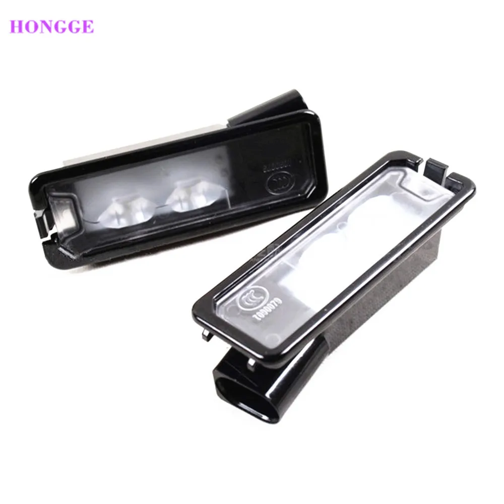 HONGGE 2 шт. 35D943021A светодиодная подсветка номерного знака для Golf MK7 Passat CC Scirocco Amarok 35D 943