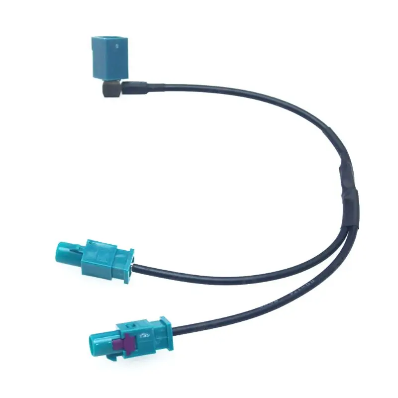 Dual-Male Fakra to Female Antenna Adapter Cable Radio FM Conversion Line A0NE | Автомобили и мотоциклы