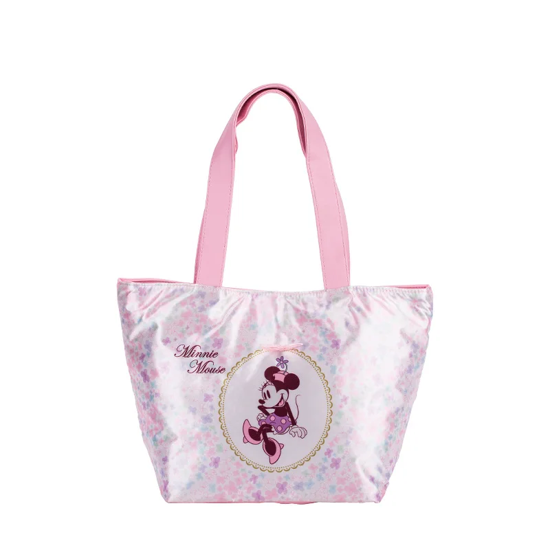 

Disney original Minnie female fashion all-match handbag casual large-capacity shopping bag one shoulder handbag girl storage bag