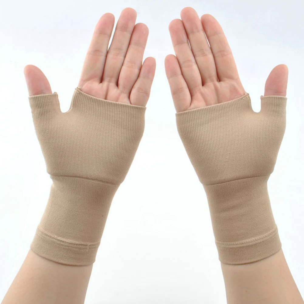 

2pcs Sprains Gloves Medical Tendonitis Compression Sleeve Corrector Chinlon Hand Instability Sports Joint Pain Wrist Support