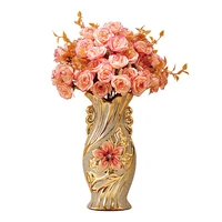 ceramic vase home accessories decoration livingroom desktop flower pot ornaments crafts figurines wedding gifts household items