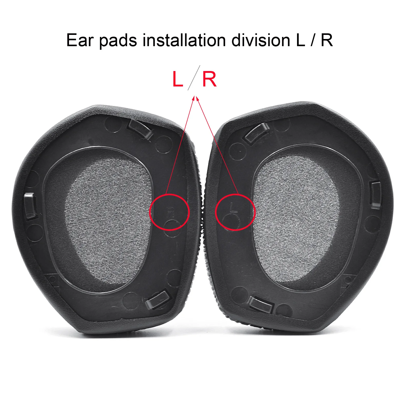 Сменные бархатные амбушюры Whiyo для Sennheiser RS165 RS175 RS185 RS195 HDR165 HDR175 HDR185 HDR195 чехлы