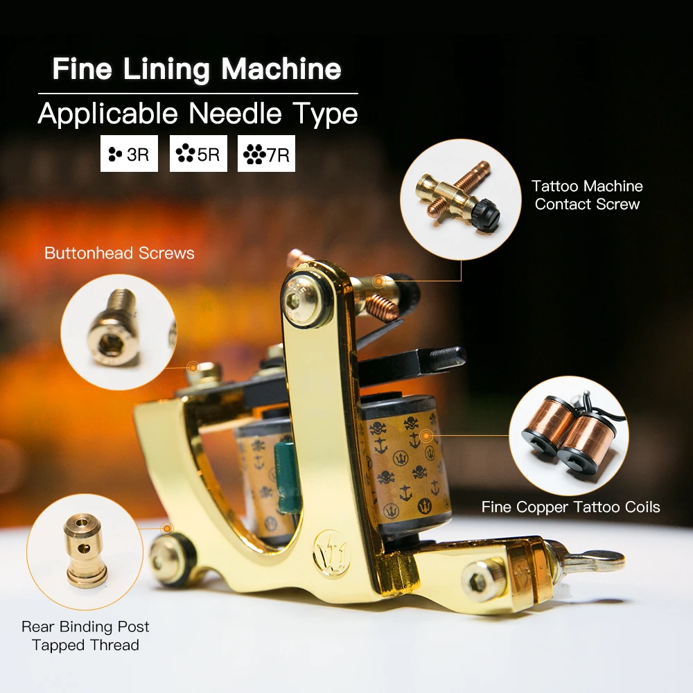 Профессиональный набор для тату полный 2 тату-машины комплект питания | Красота и