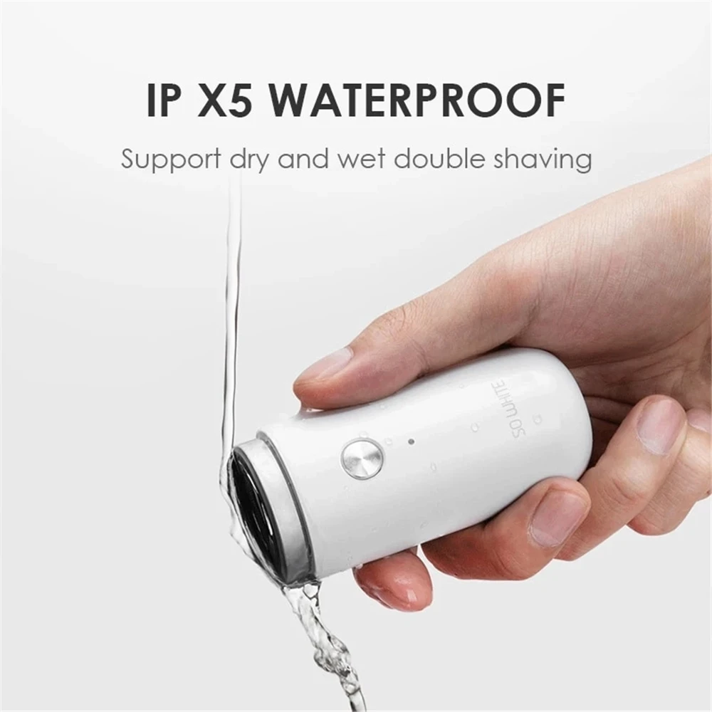 

Xiaomi SOOCAS PINJING ED1 Electric Shaver Mini portable razor USB Rechargeable beard trimmer washable for men Dry Wet Shaving