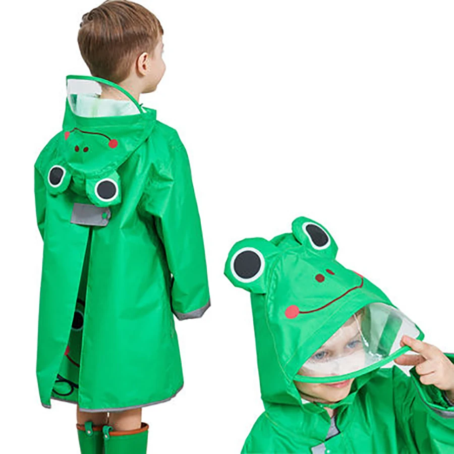 Мультяшный пончо непромокаемое для девочек Желтое Пончо Женский чехол штаны Jaqueta