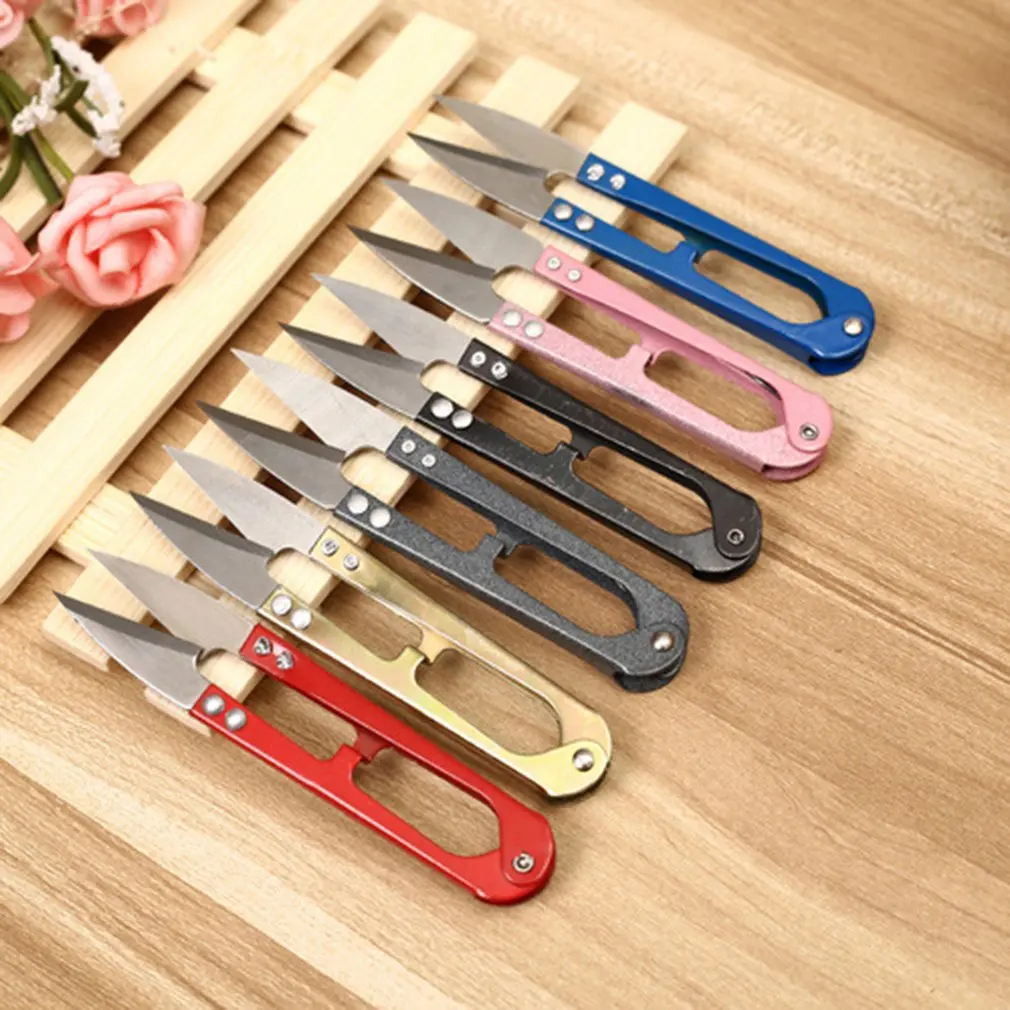 1 шт. U образные ножницы для рыбалки кусачки из нержавеющей стали очень