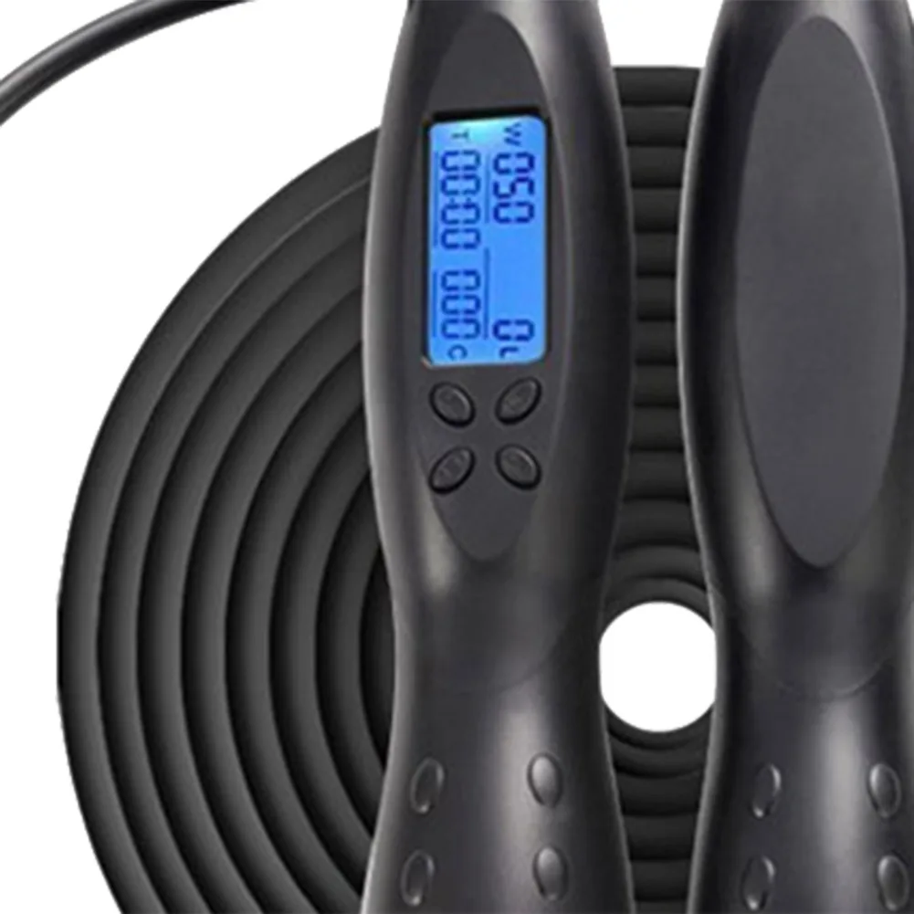 

Jumping Wire Workout Equipments Cordless Jump Rope Electronic Home Fitness Body Building Exercise Skipping Ropes