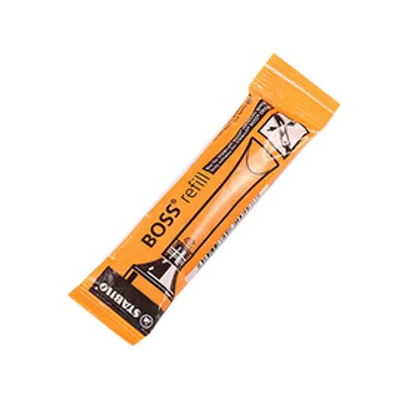 6Pcs Orange 6 шт./лот Stabilo 070 хайлайтер Заправка для Boss 70 яркий цветной экологический цвет 2-3 раза заправка 4 цвета на выбор - Цвет: 6Pcs Orange