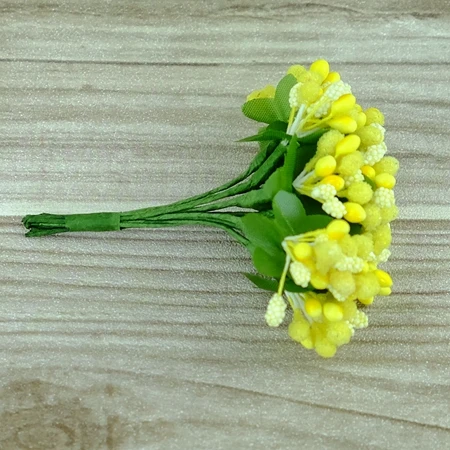 bright yellow 12 шт. мини пена Калла ручной работы искусственный цветок свадебное оформление букета DIY ВЕНОК Подарочная коробка Скрапбукинг Ремесло поддельные цветы - Цвет: bright yellow