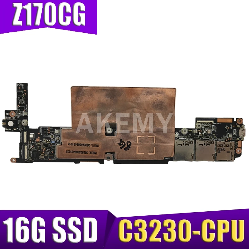 

New! original For ASUS ZenPad C 7.0 Z170CG Z170C Z170 Tablets Laptop motherboard Mainboard logic board W/ C3230-CPU 16G SSD
