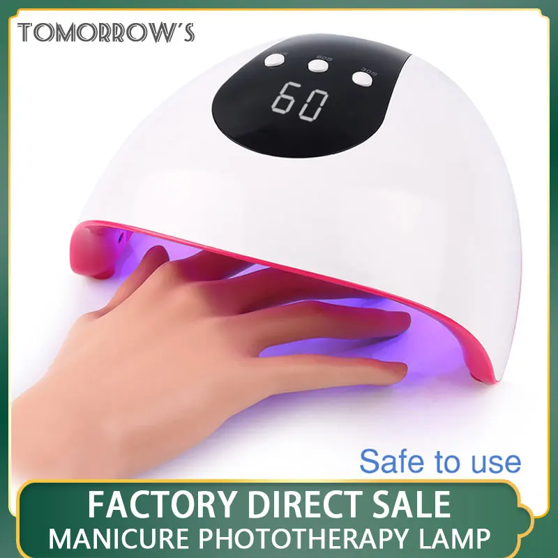 

LED UV Lamp Nail Dryer Manicure Nail Lamp for Curing All Gel Nail Polish 72W With Motion Sensing Manicure Pedicure Salon Tool