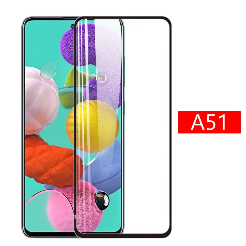 2 в 1 Защитное стекло для Samsung Galaxy A51 A50 | Мобильные телефоны и аксессуары