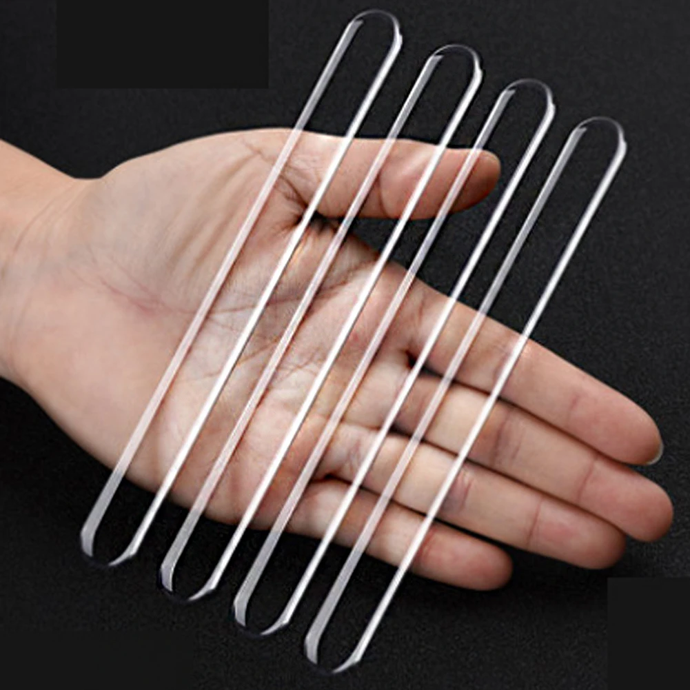 

4PCS PVC Invisible Transparent Car Door Anti-collision Protector Sticker Auto Rearview Mirror Scratch Film Bumper Protect Strip