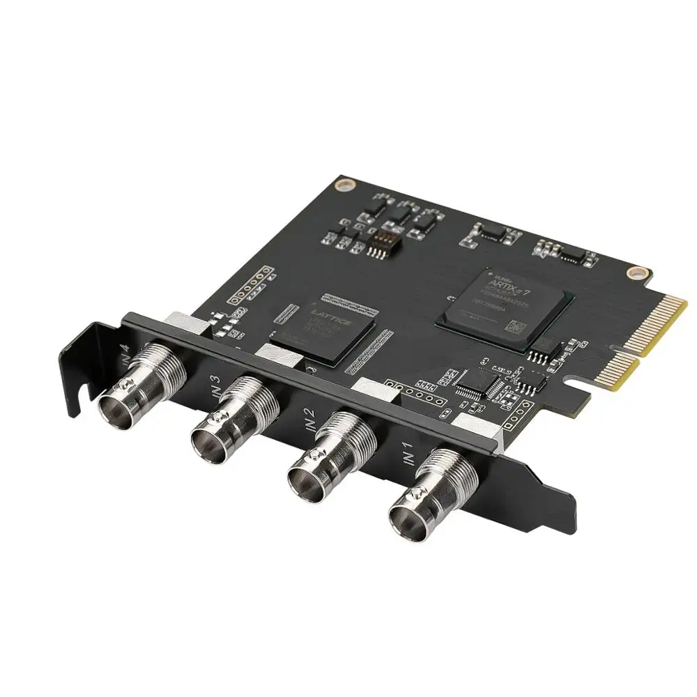 Карта видеозахвата IOCREST DeckLink Duo 2 4 канала SDI воспроизведение и захват видео pcie 3G quad