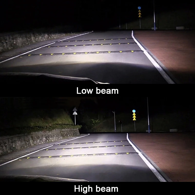 H 1 4 7 11 LED Cars Headlights Bulb 36W Waterproof 6000K COB Autos Lamp 3800LM 12-24V Personality modeling Light