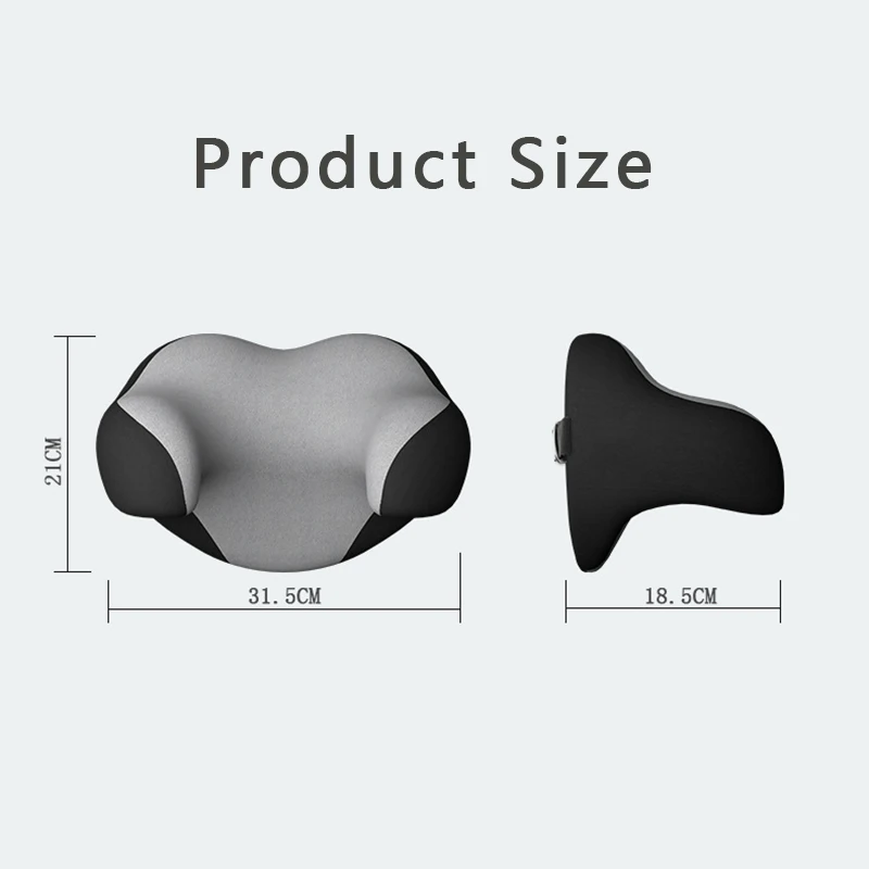 Универсальный автомобильный подголовник подушка для отдыха из пены с эффектом