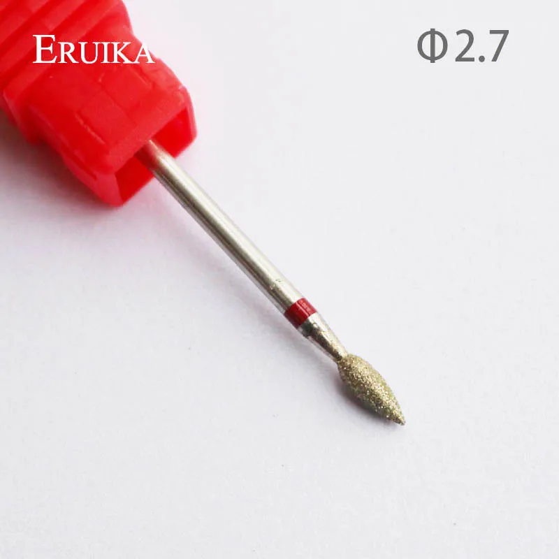 ERUIKA 8 типов алмазное сверло для ногтей, ротационное сверло для педикюра, инструменты для педикюра, электрический аппарат для маникюра, аксессуары, фрезы для ногтей - Цвет: NO7