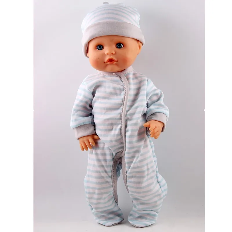jumpsuit 4 13 дюймов кукольная одежда 35 см Nenuco кукла Nenuco Ropa Детские реалистичные аксессуары для куклы реборн вышитые подтяжки шляпа комбинезоны - Цвет: jumpsuit 4