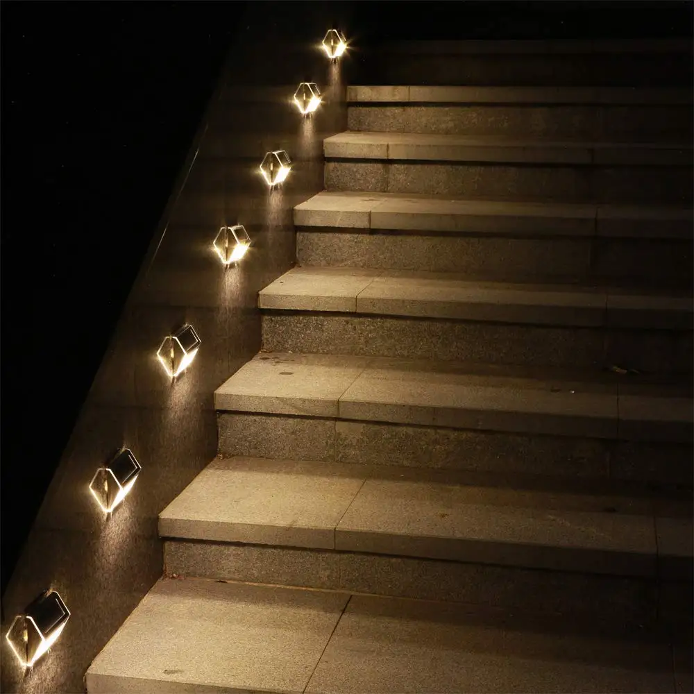 Солнечная аккумуляторная Ночная лампа солнечный светильник Настенный PIR датчик