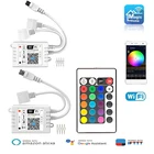 Светодиодная лента Magic Home RGB 5050, пульт ДУ с поддержкой Bluetooth, Wi-Fi, 5 в пост. Тока, 12 В, 24 в пост. Тока