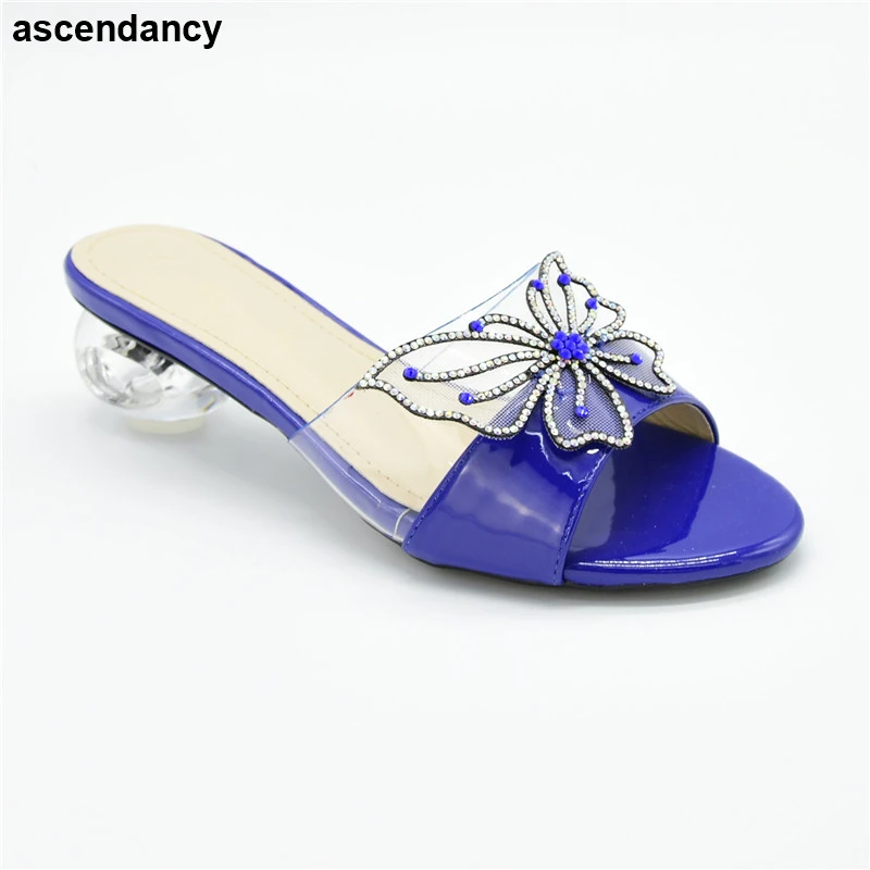 

2020 г., специальные поступления, свадебная обувь синего цвета Nigeriain, итальянские женские высококачественные свадебные туфли в африканском стиле, сексуальные туфли-лодочки на платформе