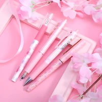 mg sakura blossoms 0 5mm rollerball pen cute gelly roll gel pens quick dry ink fine signature pen school office gift stationery