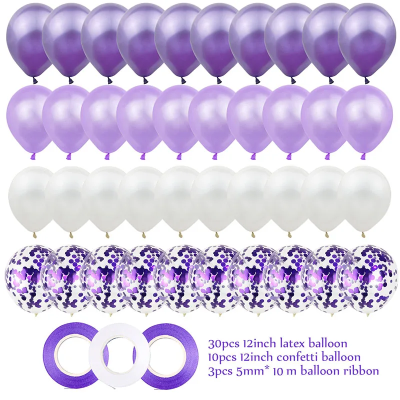 43 шт./компл. лента конфетти гелиевые шары из латекса тема Декор поставки детские