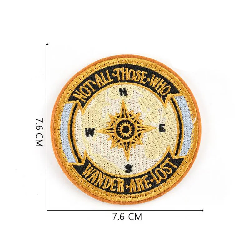 Moon дерево с надписью НЛО значки героями мультфильмов вышитая нашивка аппликация