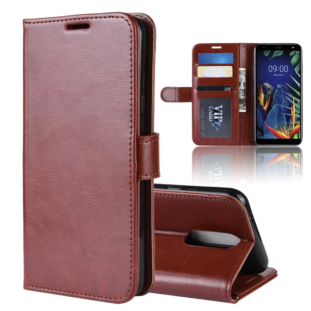 

Кожаный чехол для LG K50, кожаный чехол-кошелек с откидной крышкой, Обложка с искусственной кожей для LG K40, чехол для LG K50, чехол для телефона