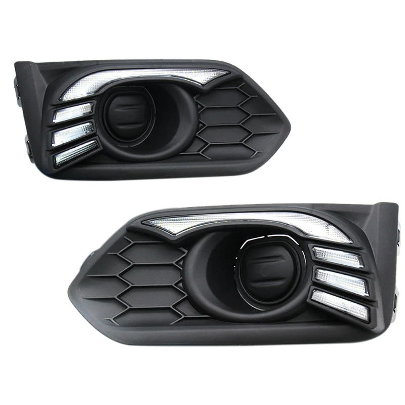 

2Pcs for Honda Fengfan 2017-18 City LED Bi-Color Yellow Light Steering Daytime Running Light