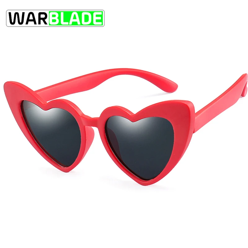 Детские солнцезащитные очки WarBLade с милыми сердечками детские для мальчиков и