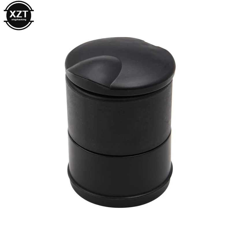 Мини корзина для мусора автомобиля Портативная Черная мусорная контейнер