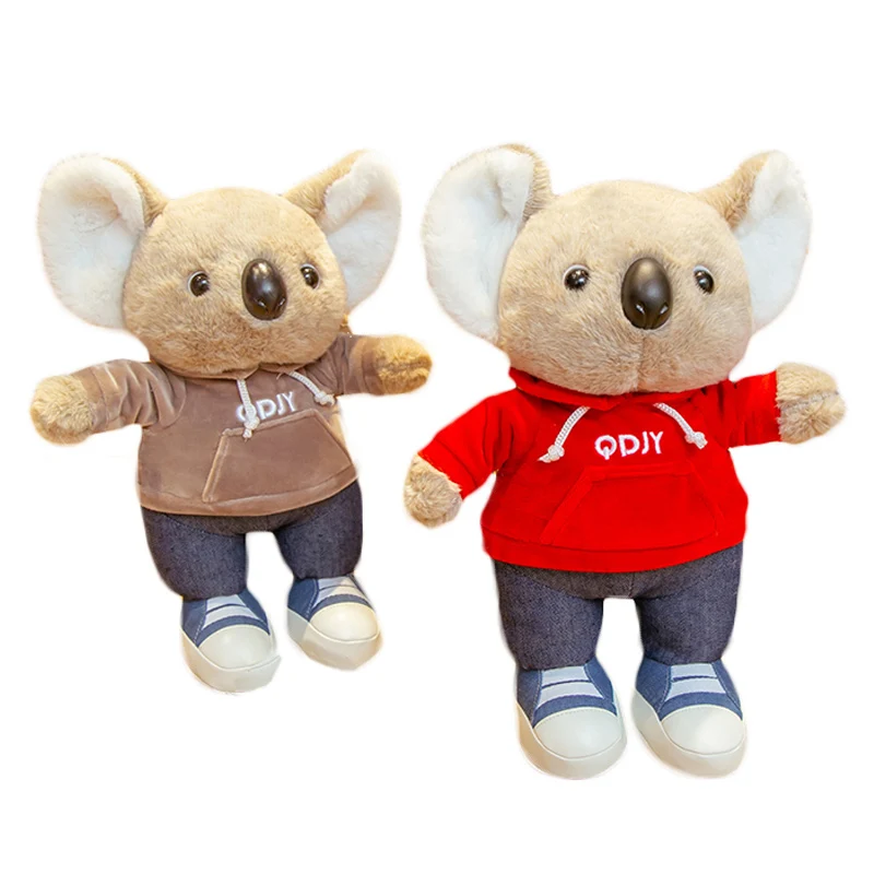 1 шт. 28 см креативные милые коала с одеждой кукла Плюш Австралийский игрушка для