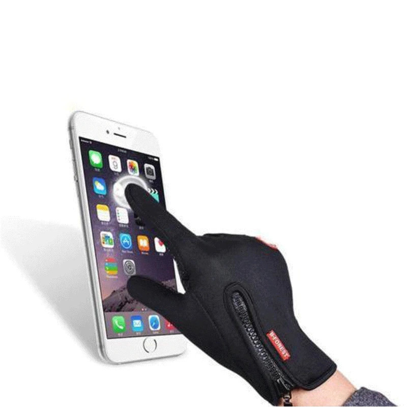 

Men Women Winter Warm Cycling Anti-slip Thermal Touch Screen Gloves windproof Outdoor Jogging Skiing Hiking Running