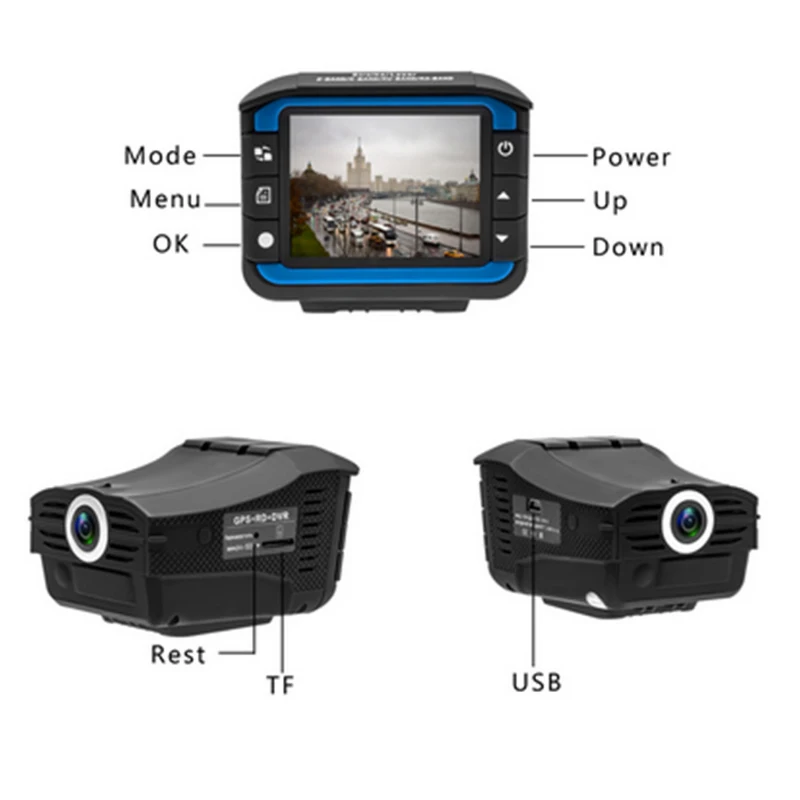 Видеорегистратор UNCOM Автомобильный видеорегистратор электронная собака