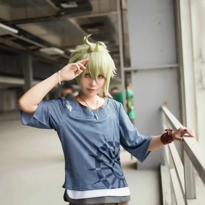 Dangan Ronpa Rantaro Amami костюм для косплея мужчин Униформа Danganronpa V3:Killing Harmony Топы Брюки