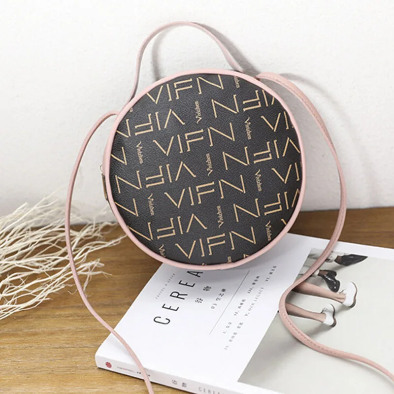 Мини сумка тоут 2019 винтажная круглая дизайнерская Кроссбоди из замши для женщин