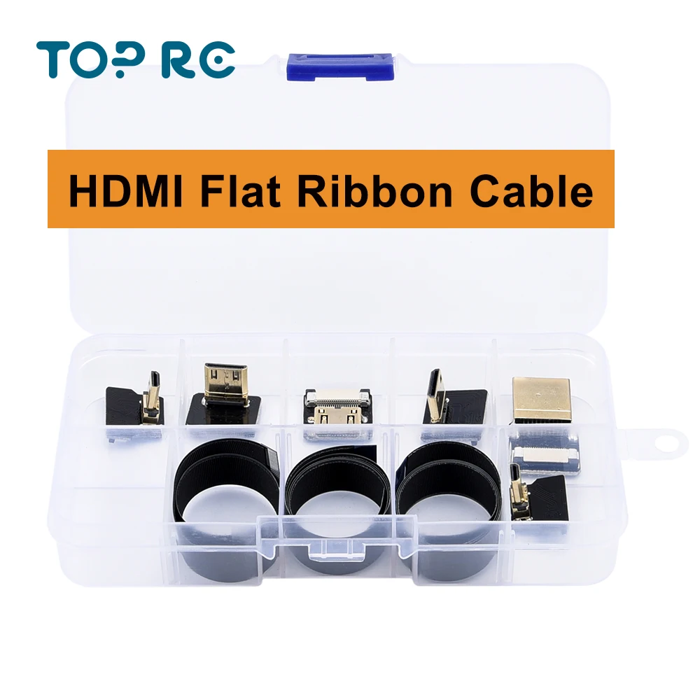 Плоский ленточный кабель HDMI со стандартными мини разъемами и микро набор для