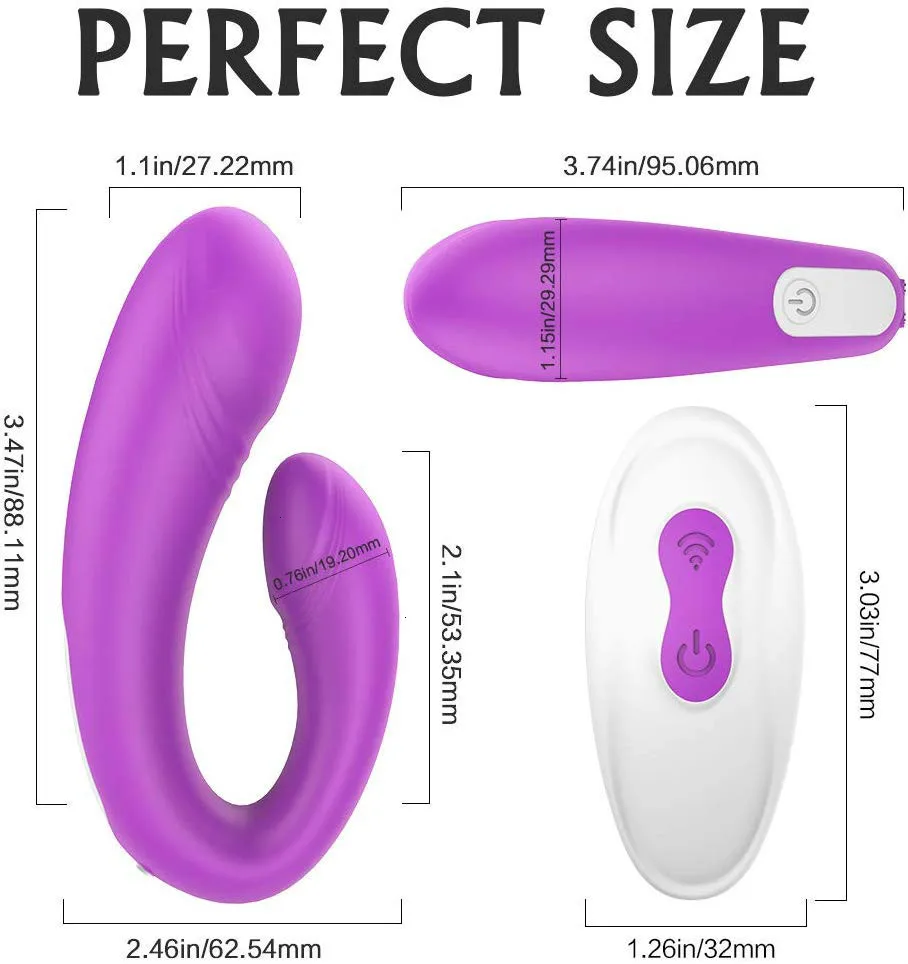 Клиторальный G-spot вибратор для пар беспроводной дистанционный анальный